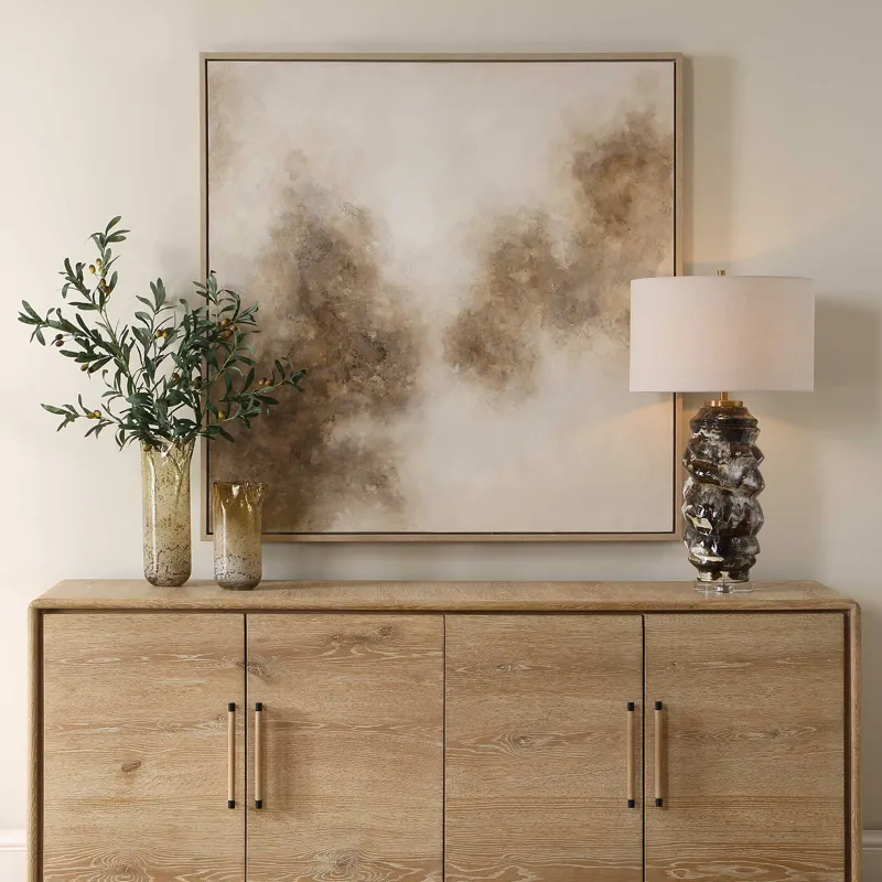 Up In Smoke Framed Modern Art