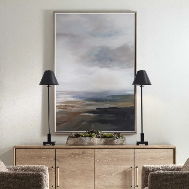 Lowlands Framed Landscape Print