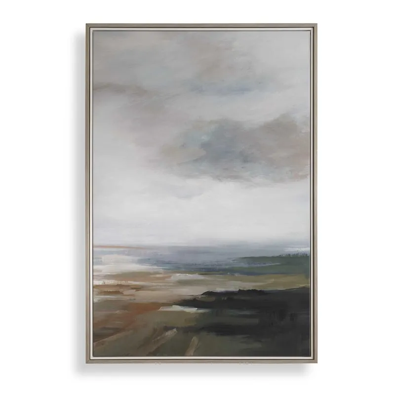 Lowlands Framed Landscape Print