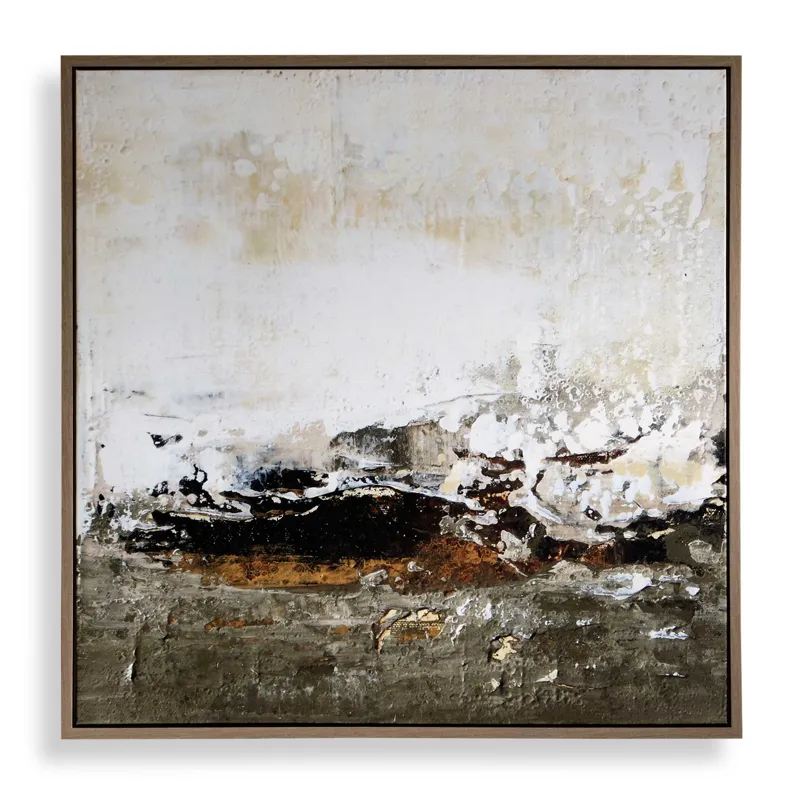 The Other Side Framed Abstract Art