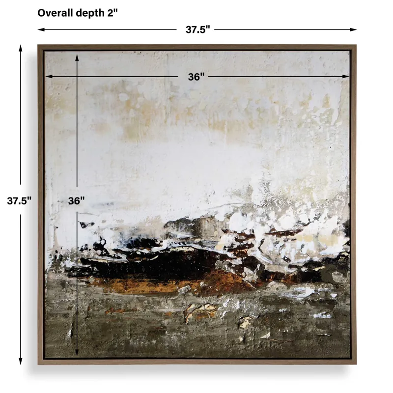 The Other Side Framed Abstract Art