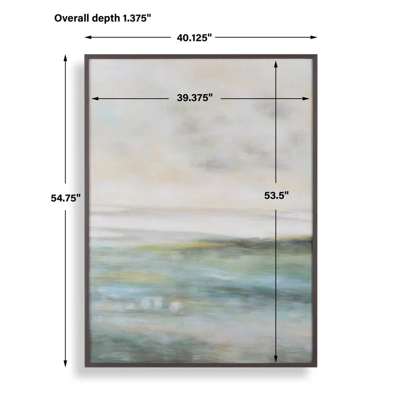 Awakening Hand Painted Landscape Art