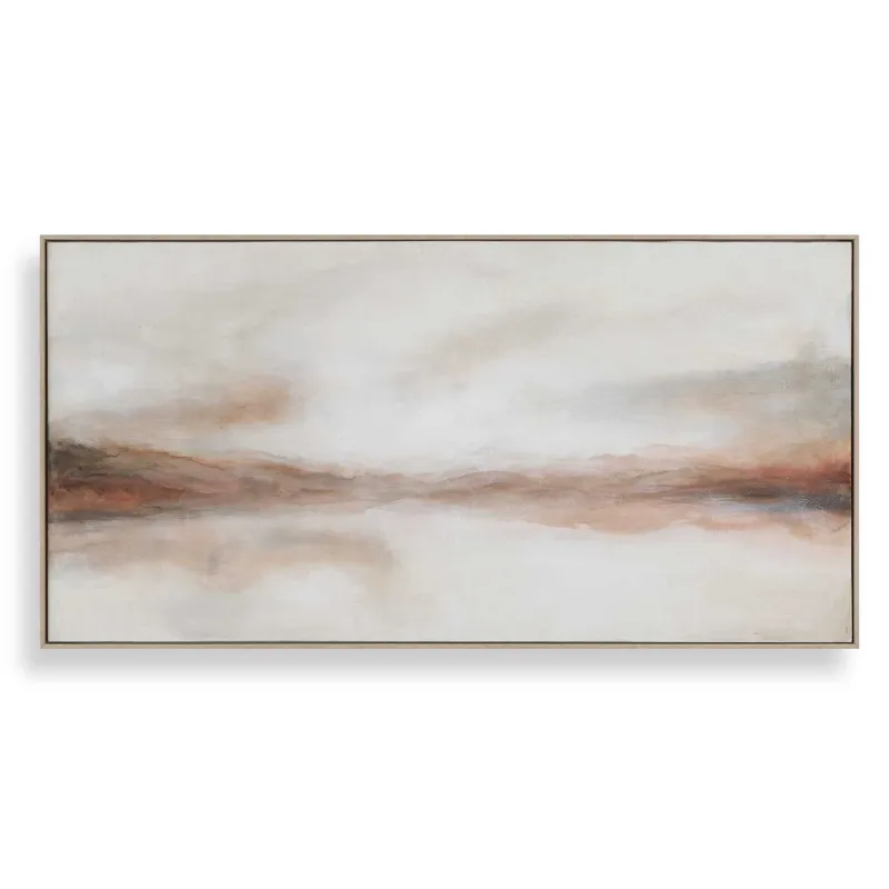 Haze In The Horizon Landscape Painting