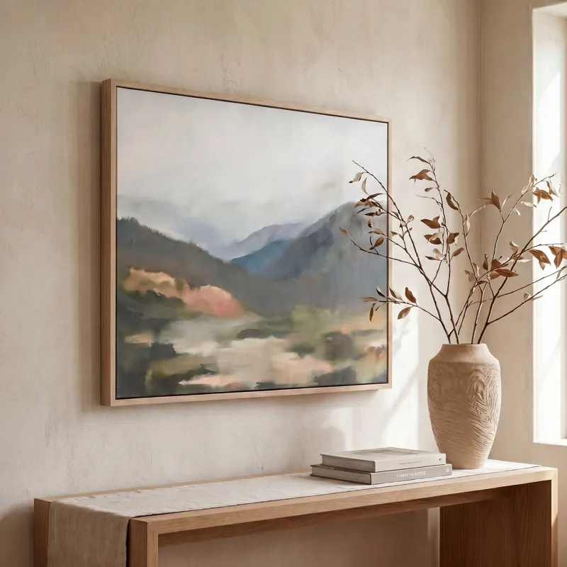 Fading Memory Landscape Art