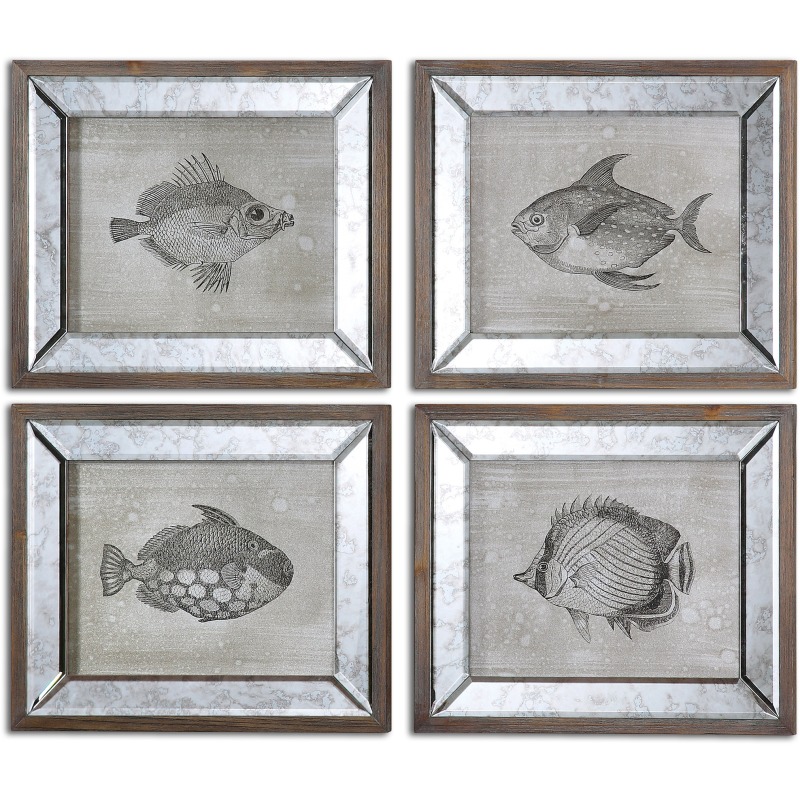 Mirrored Fish, S/4