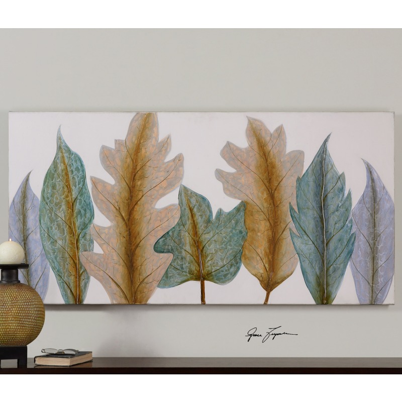 Aqua Leaves