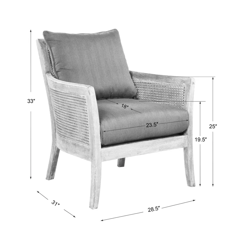 Encore Dark Gray Armchair