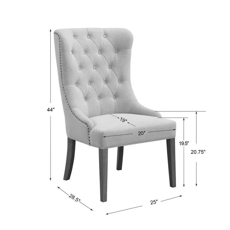 Rioni Tufted Wing Chair