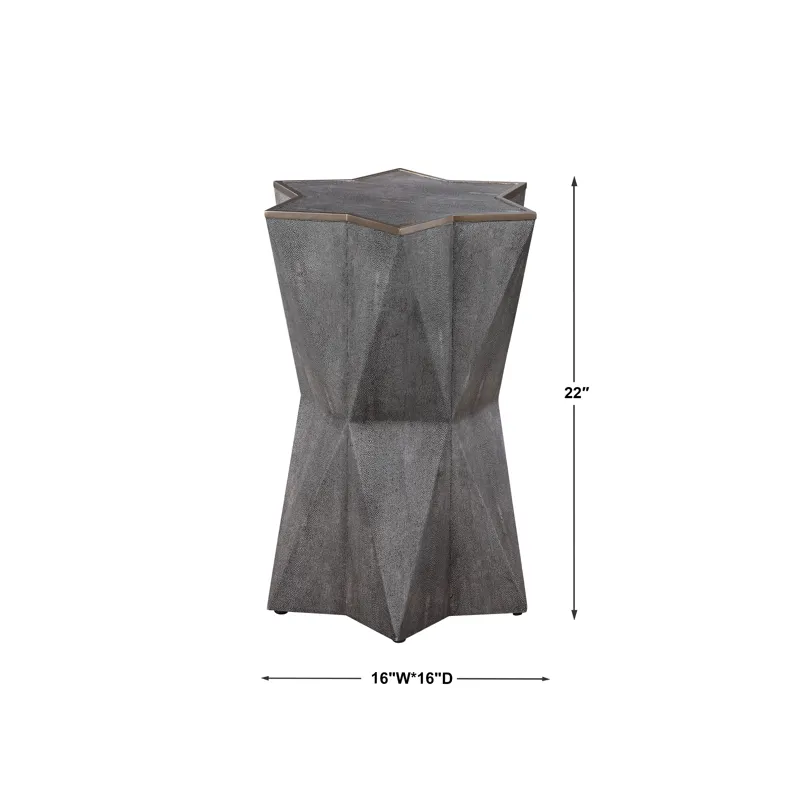 Capella Gray Accent Table