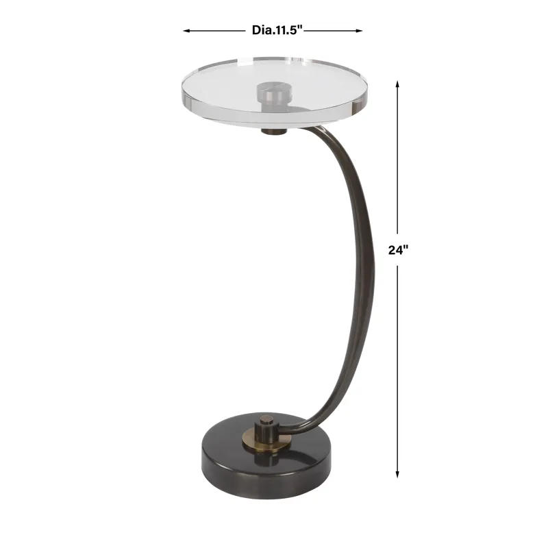 Waveney Bronze Drink Table