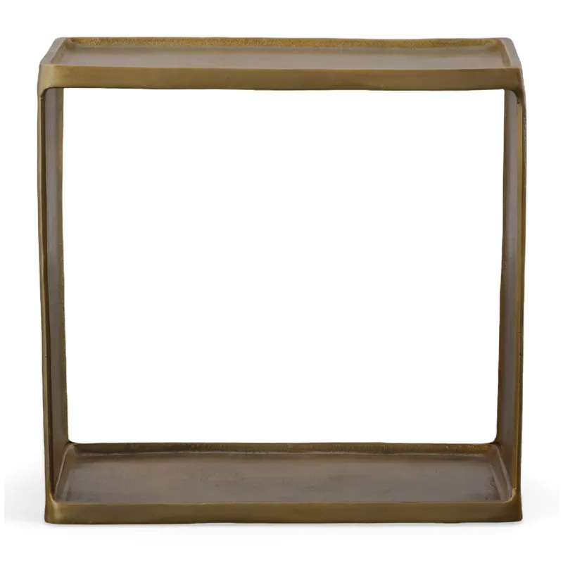 Derwent Antique Brass Side Table