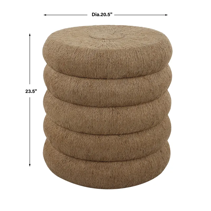 Capitan Braided Rope Side Table