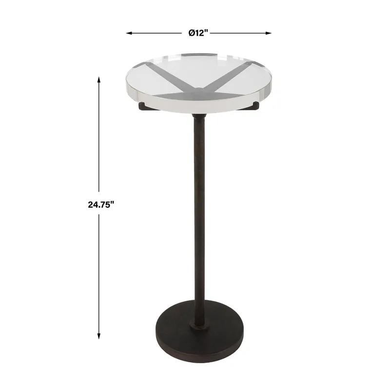 Forge Industrial Accent Table