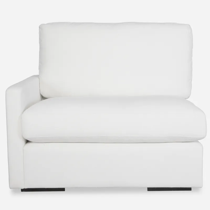 Refuge Arctic White Left Arm Facing Sofa