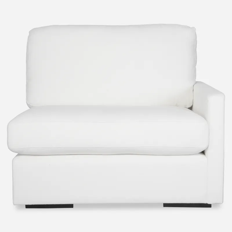 Refuge Arctic White Right Arm Facing Sofa
