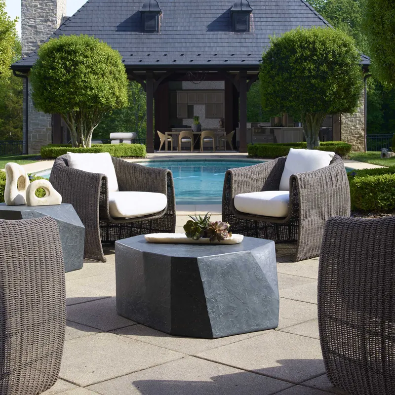 Parra Slate Outdoor Coffee Table