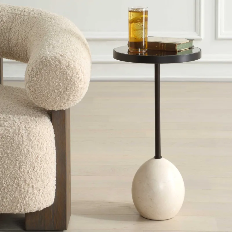 Odesa Marble Accent Table