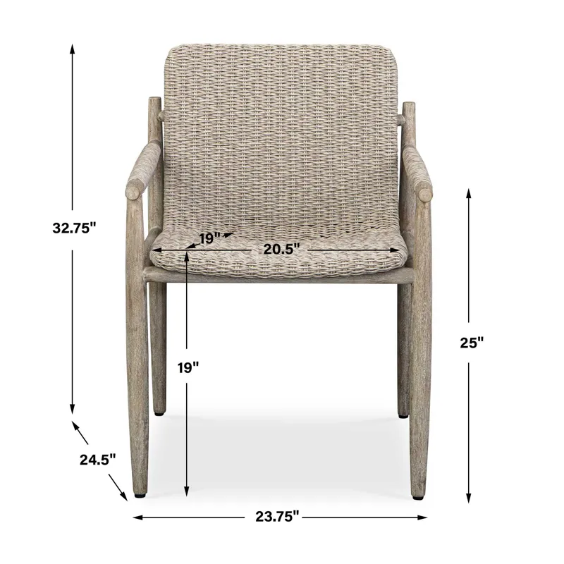 Sumba Wicker Outdoor Dining Chair