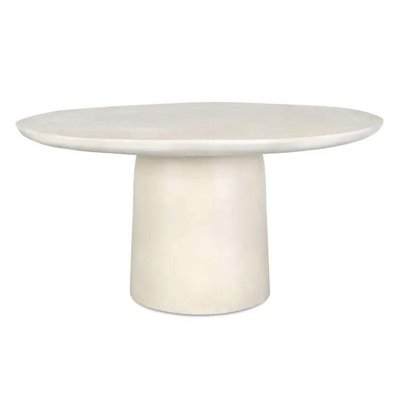 Madrone Warm White Outdoor Dining Table