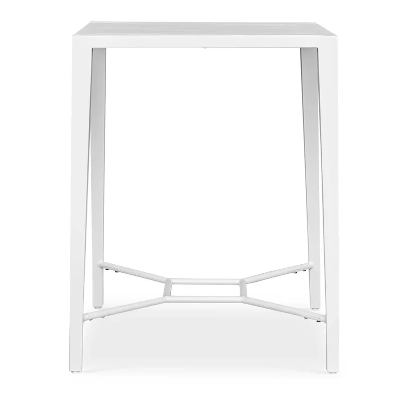 Montellano White Outdoor Bar Table