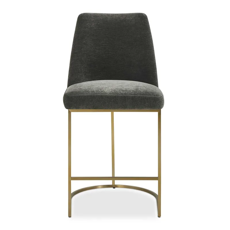 Hanni Charcoal Counter Stool