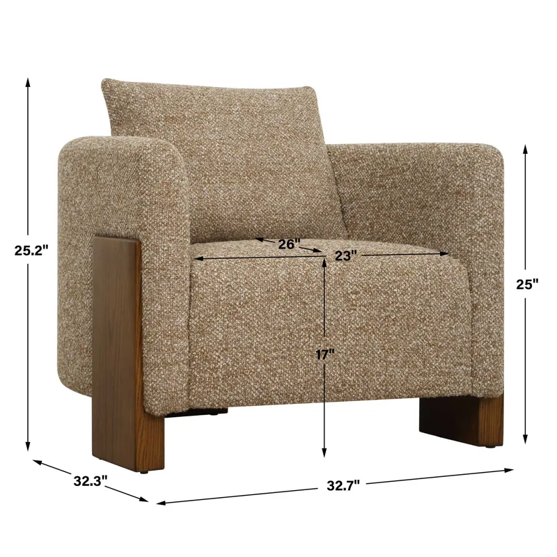 Halligan Upholstered Accent Chair