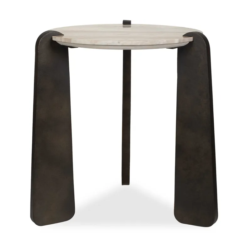Talud Modern Marble Side Table