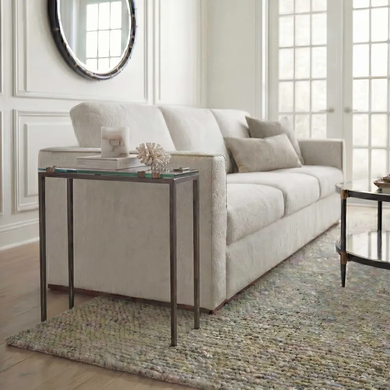 Averona Glass Top Accent Table