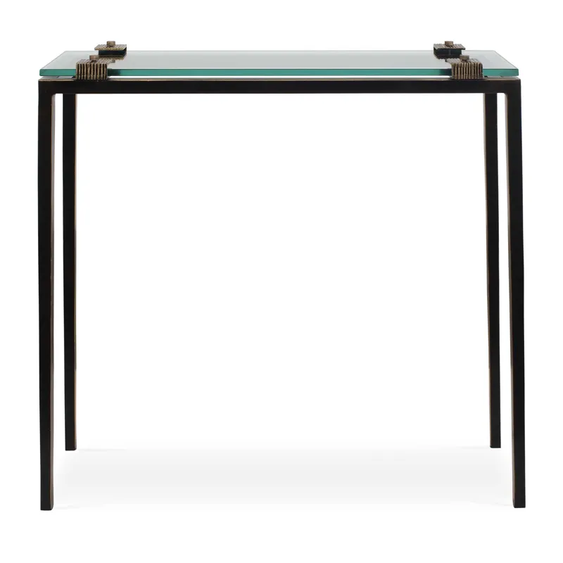 Averona Glass Top Accent Table