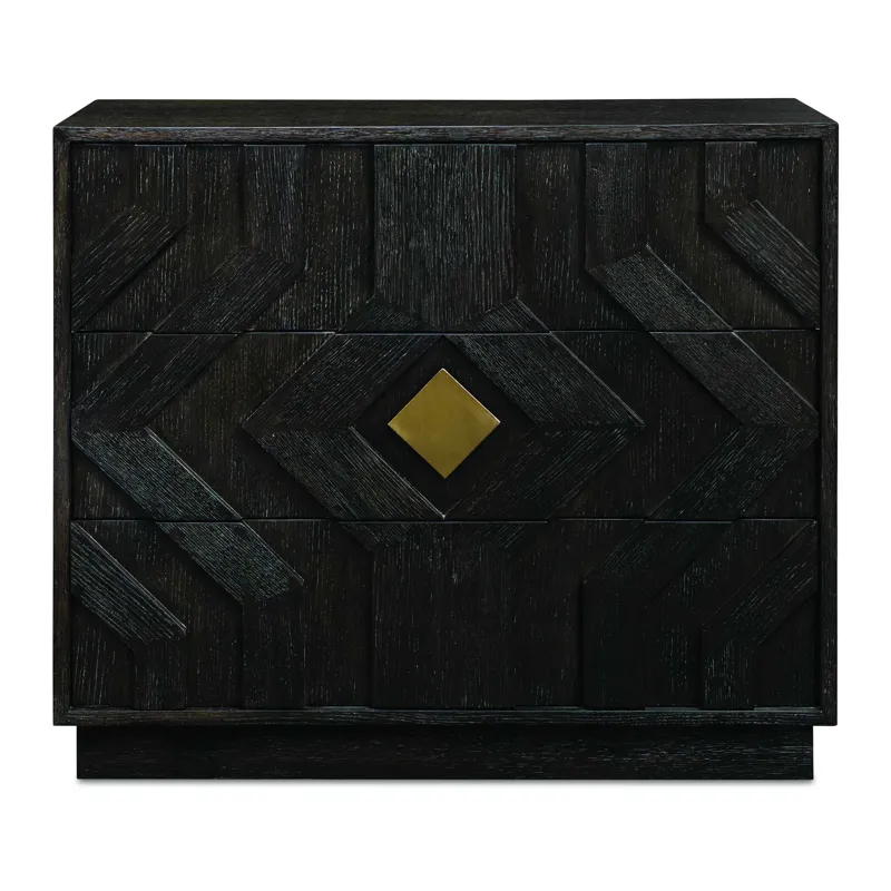 Faulkner 3 Drawer Modern Chest