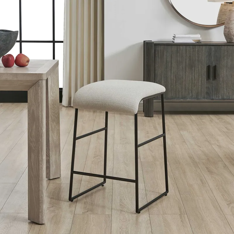 Arcane Ecru Counter Stool