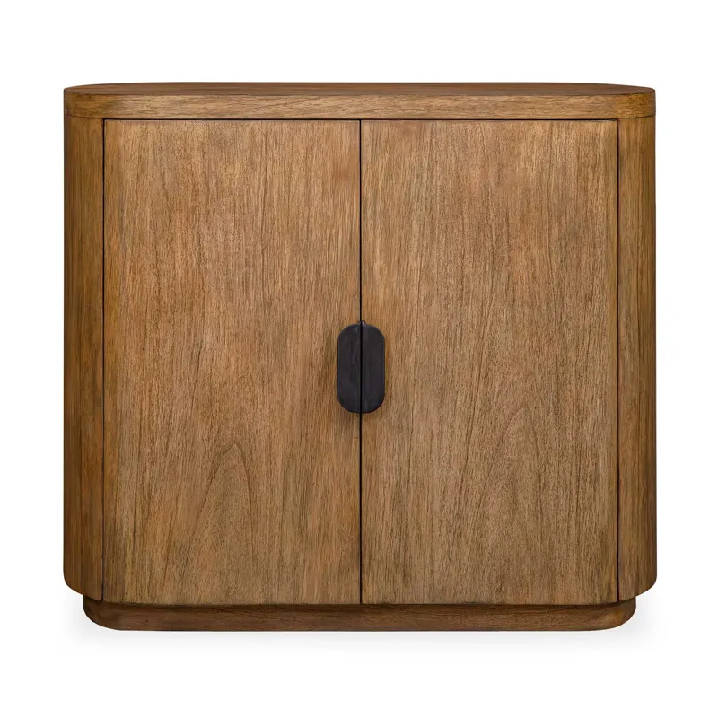 Newell Natural Wood 2 Door Cabinet