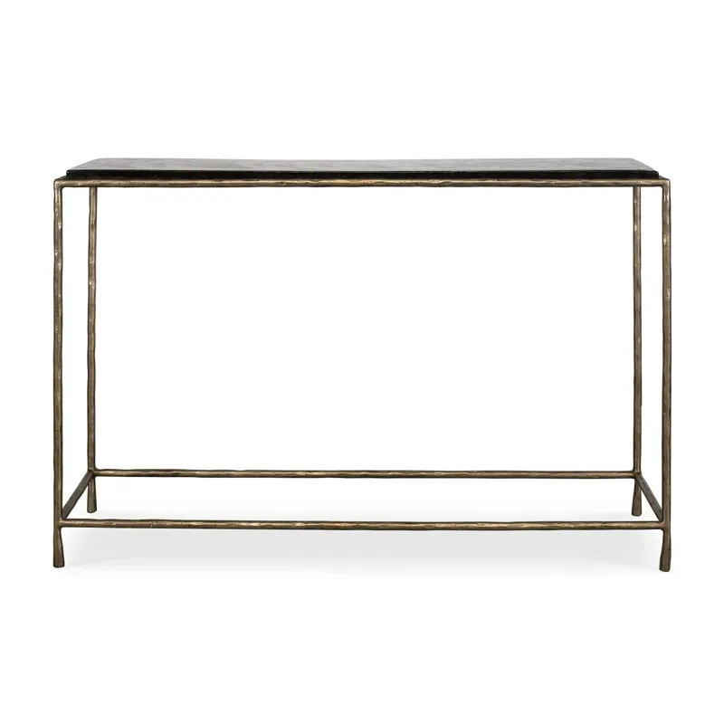 Ovard Minimalist Metal Console Table