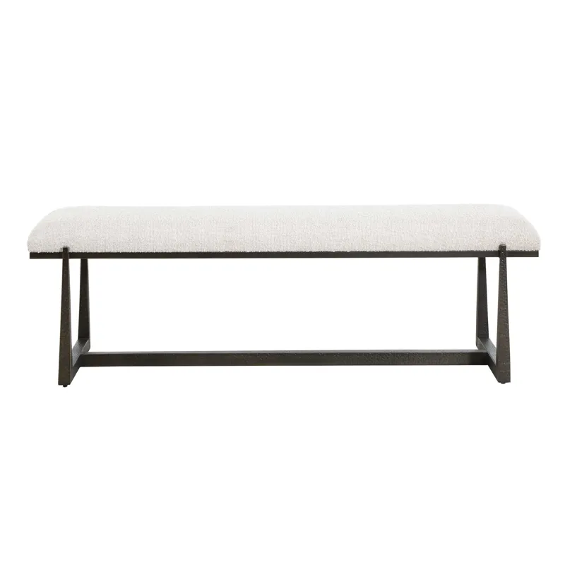 Midas Black Long Bench
