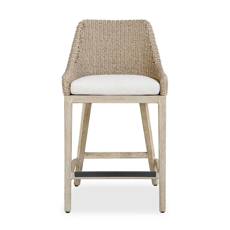 Paloma Outdoor Wicker Counter Stool