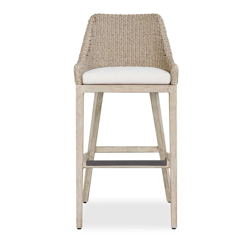 Paloma Outdoor Wicker Bar Stool