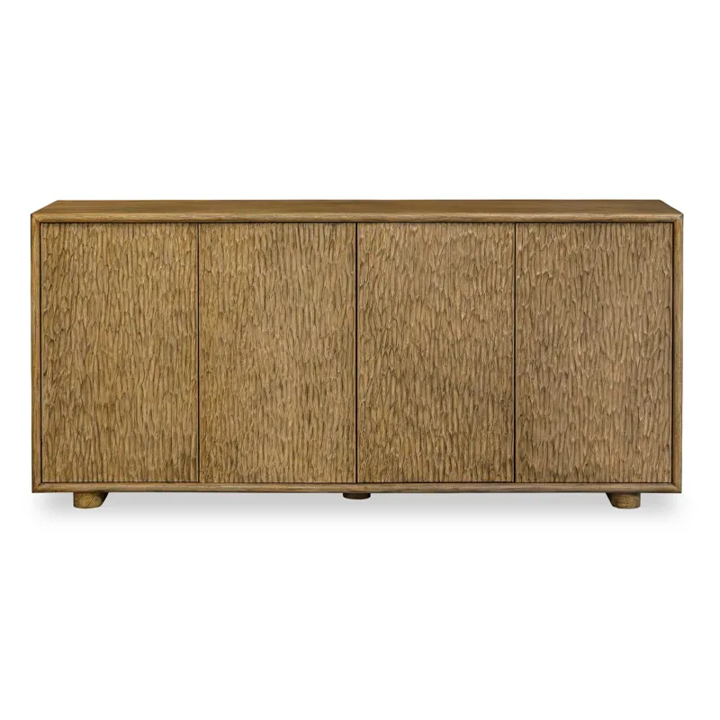 Stevenson Natural Wood 4 Door Cabinet