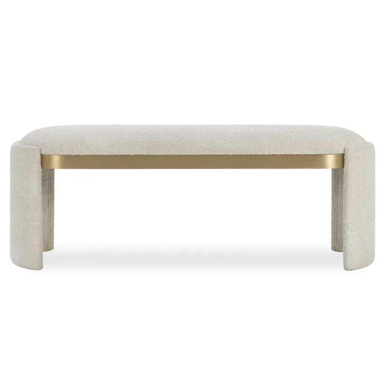 Serena Bone White Bench
