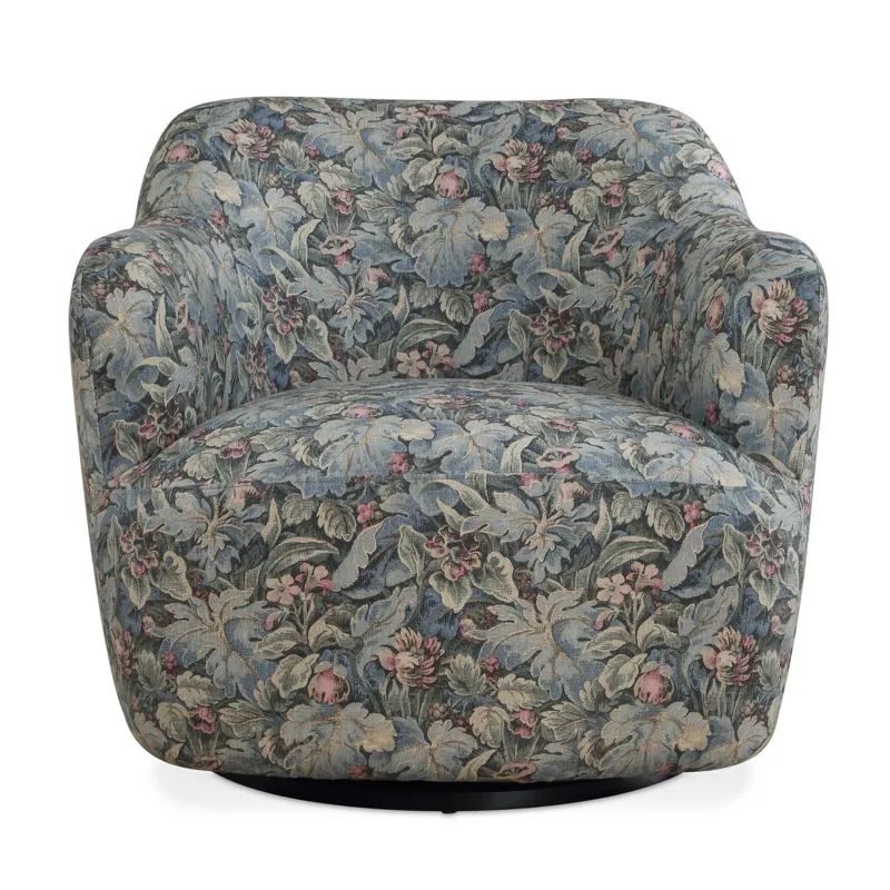 Ansel Tapestry Swivel Chair
