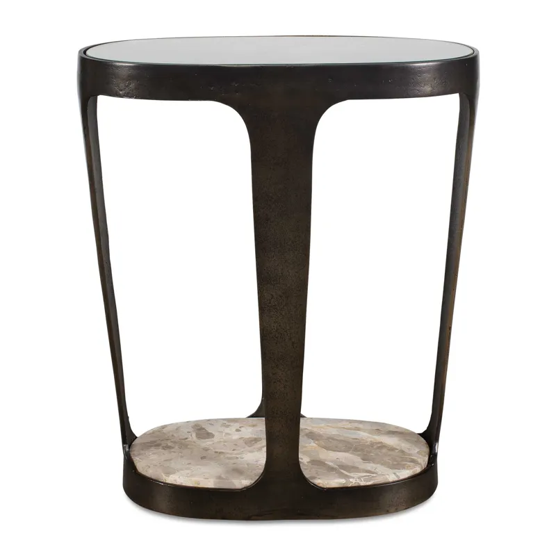 Coronado Dark Bronze Accent Table