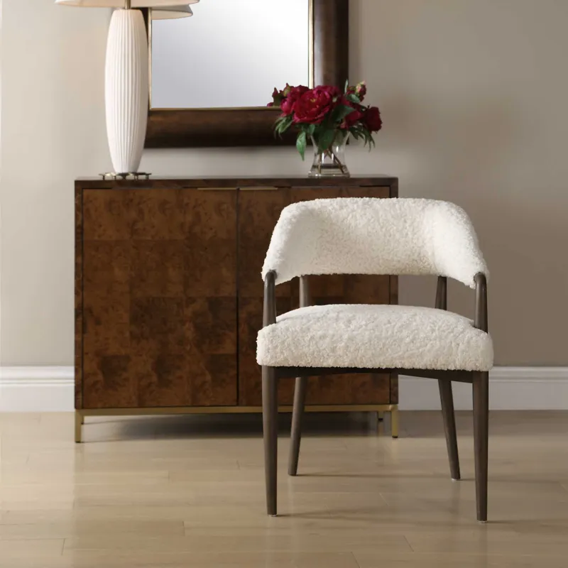 Austell Shearling Dining Chair