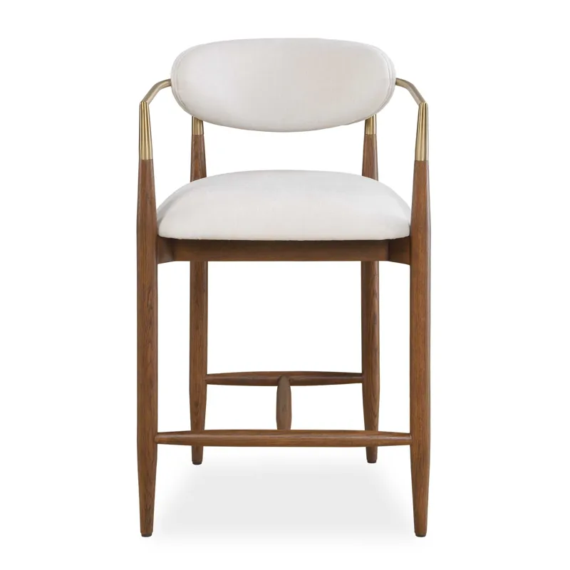 Moxie Walnut Counter Stool
