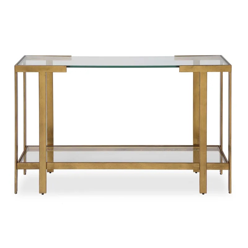 Kendrick Glass Console Table