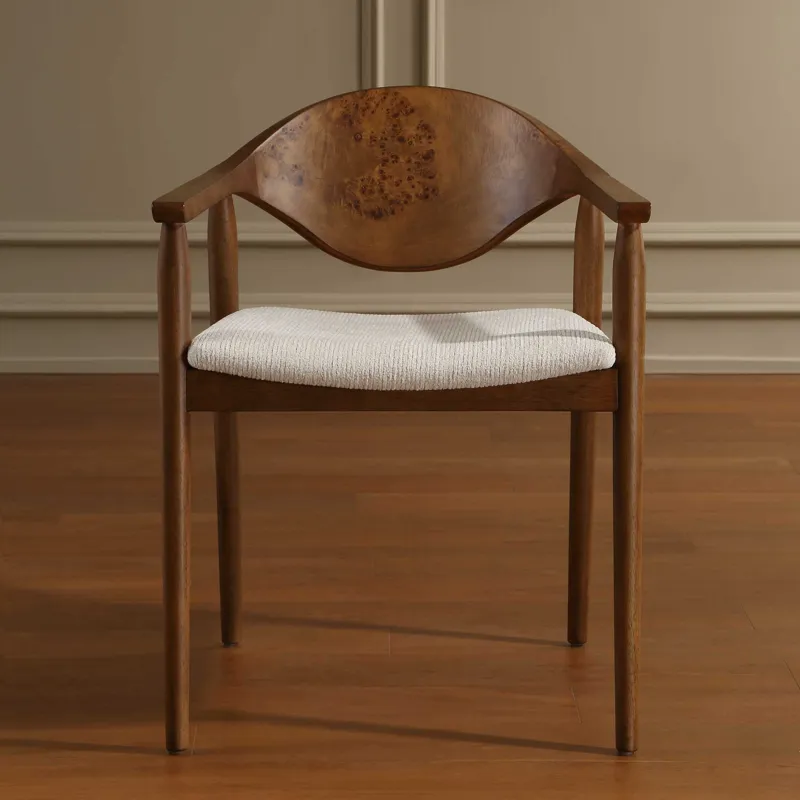 Augusta Burl Dining Chair