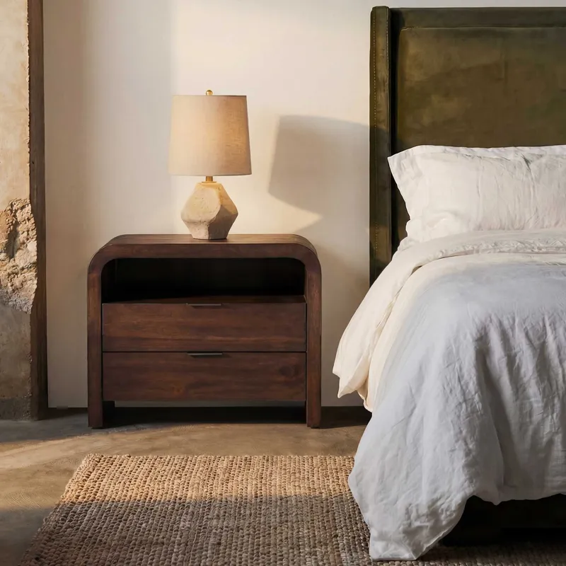 Decatur Dark Walnut Side Table