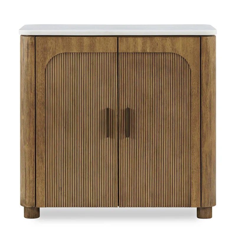 Mebarak Reeded 2 Door Cabinet