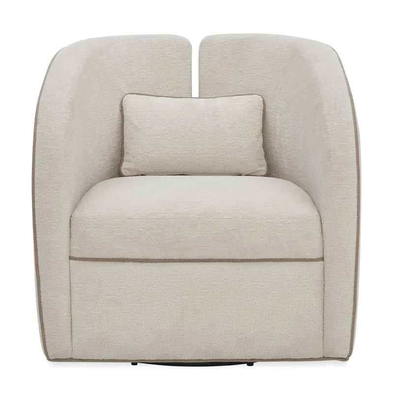 Vega Ecru Swivel Chair