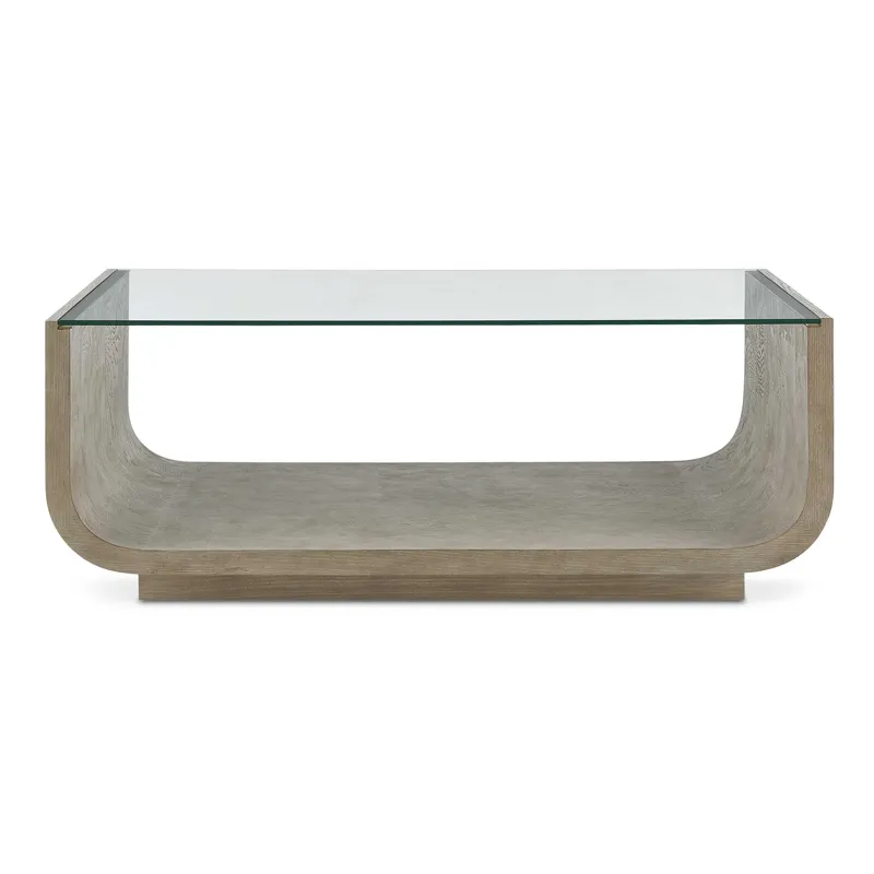 Maeva Modern Glass Coffee Table