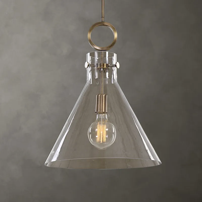 Imbuto Funnel Glass 1 Light Pendant
