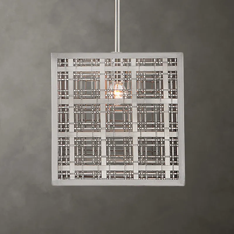 Pendleton 1 Light Nickel Pendant